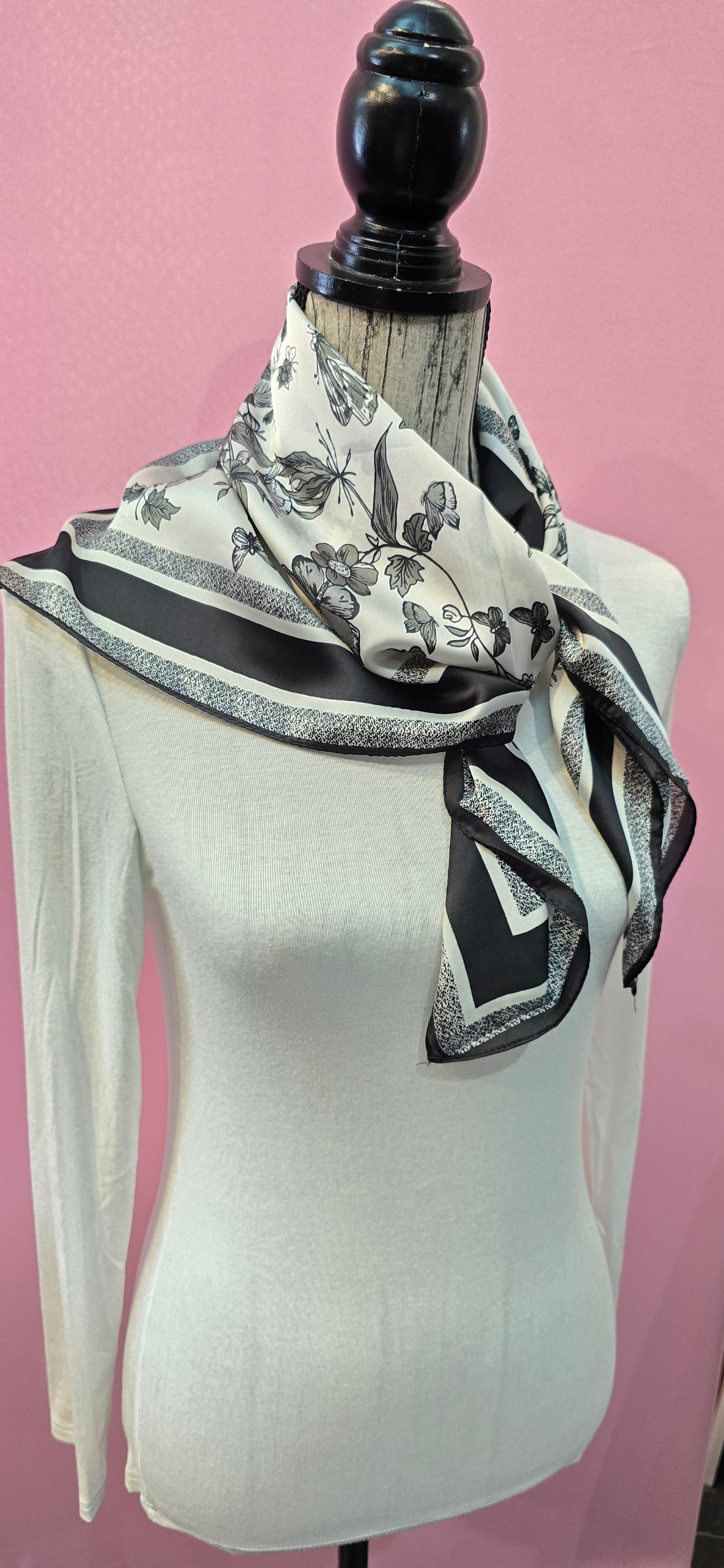 Fazzoletto da collo Farfalle