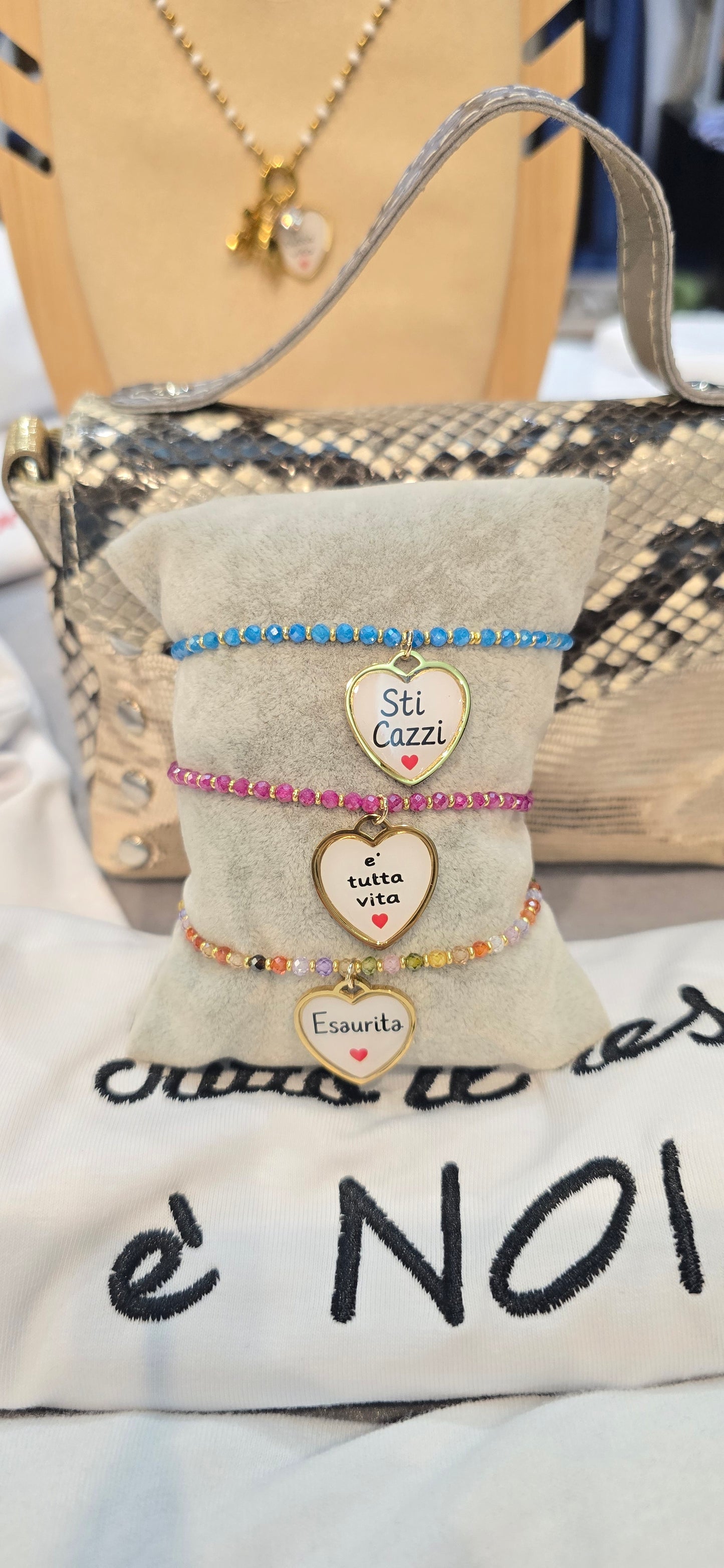 @bracciale MOOD cristallini cuore