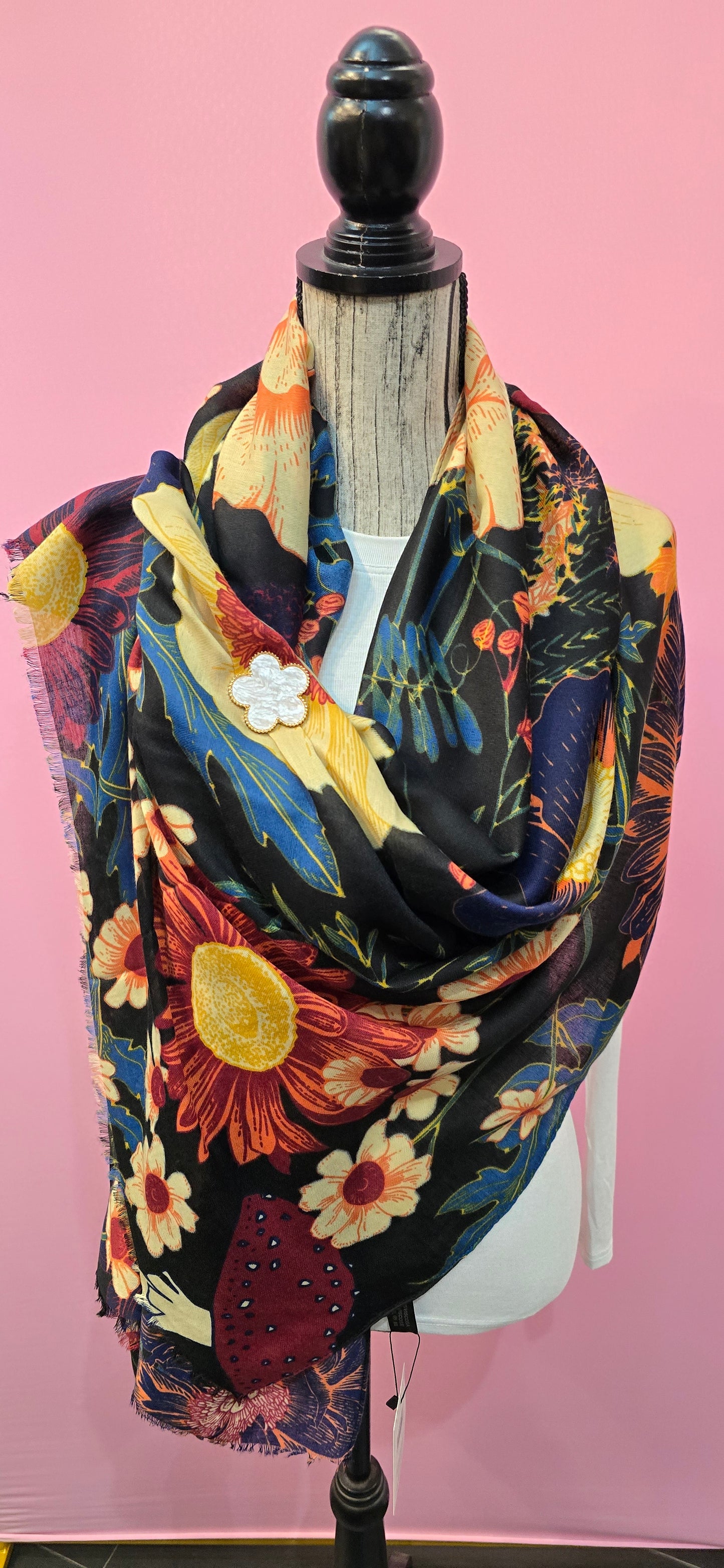 Foulard Fiori d'inverno