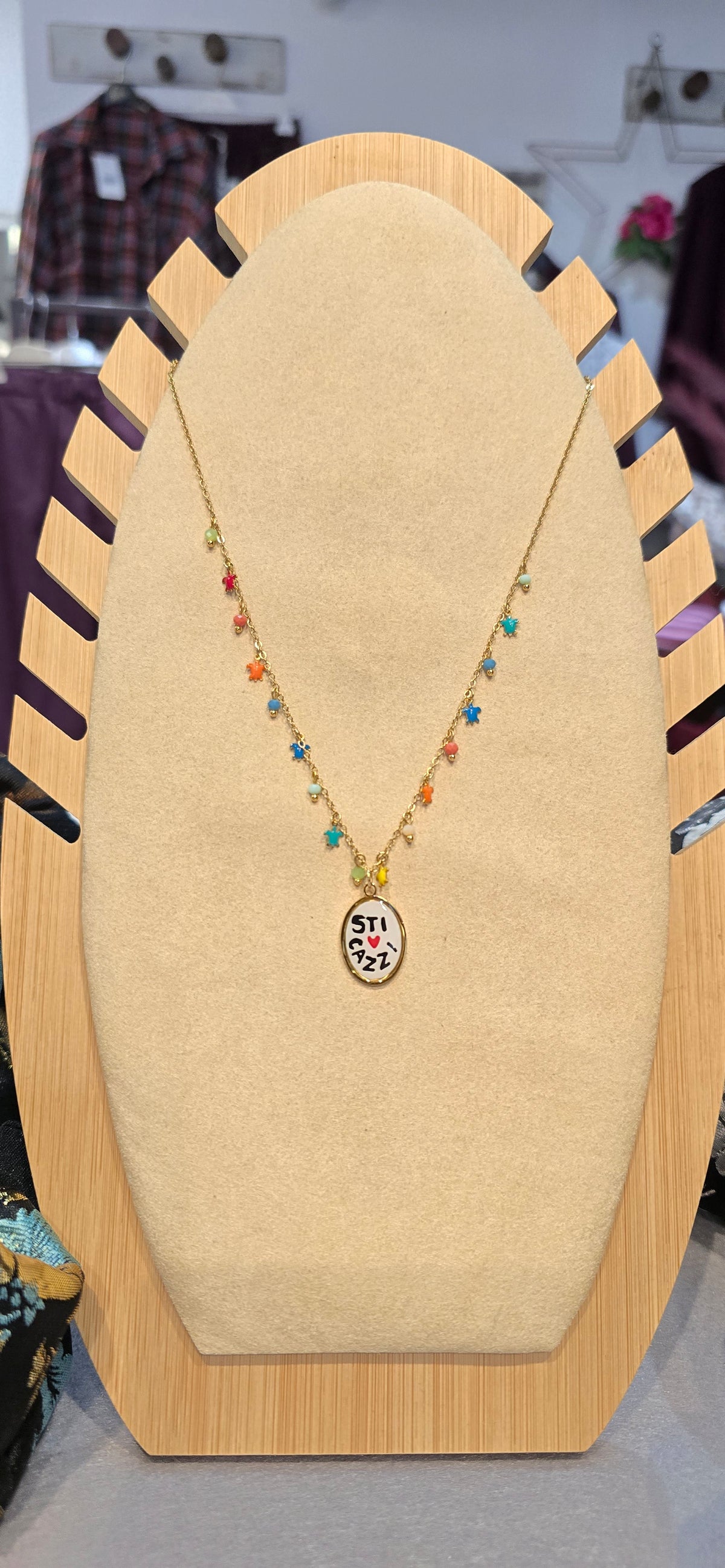 # Collana MOOD ciondolini multicolor" sti caxxi"