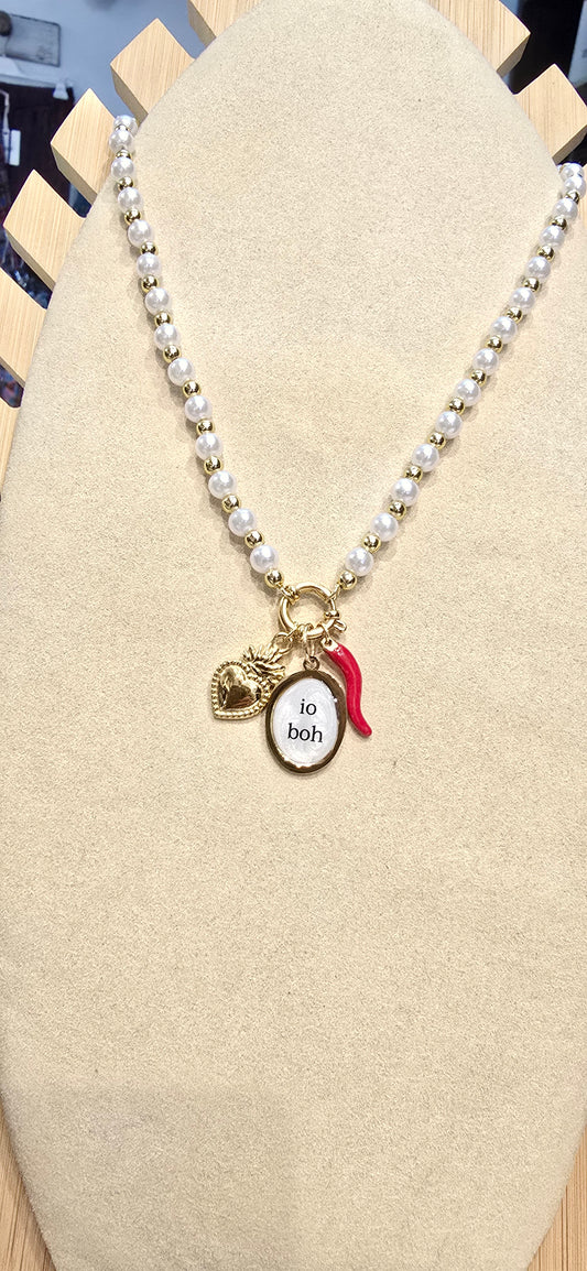 # Collana "MOOD" perle IO BOH