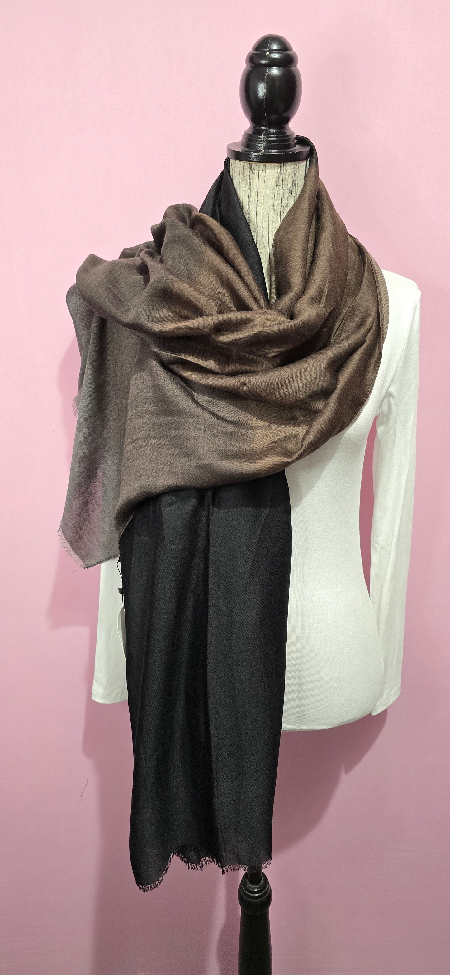Foulard sfumature nero