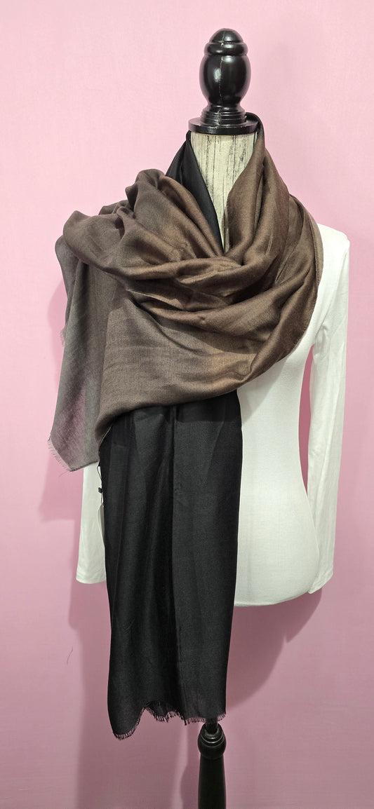 @ foulard sfumature nero