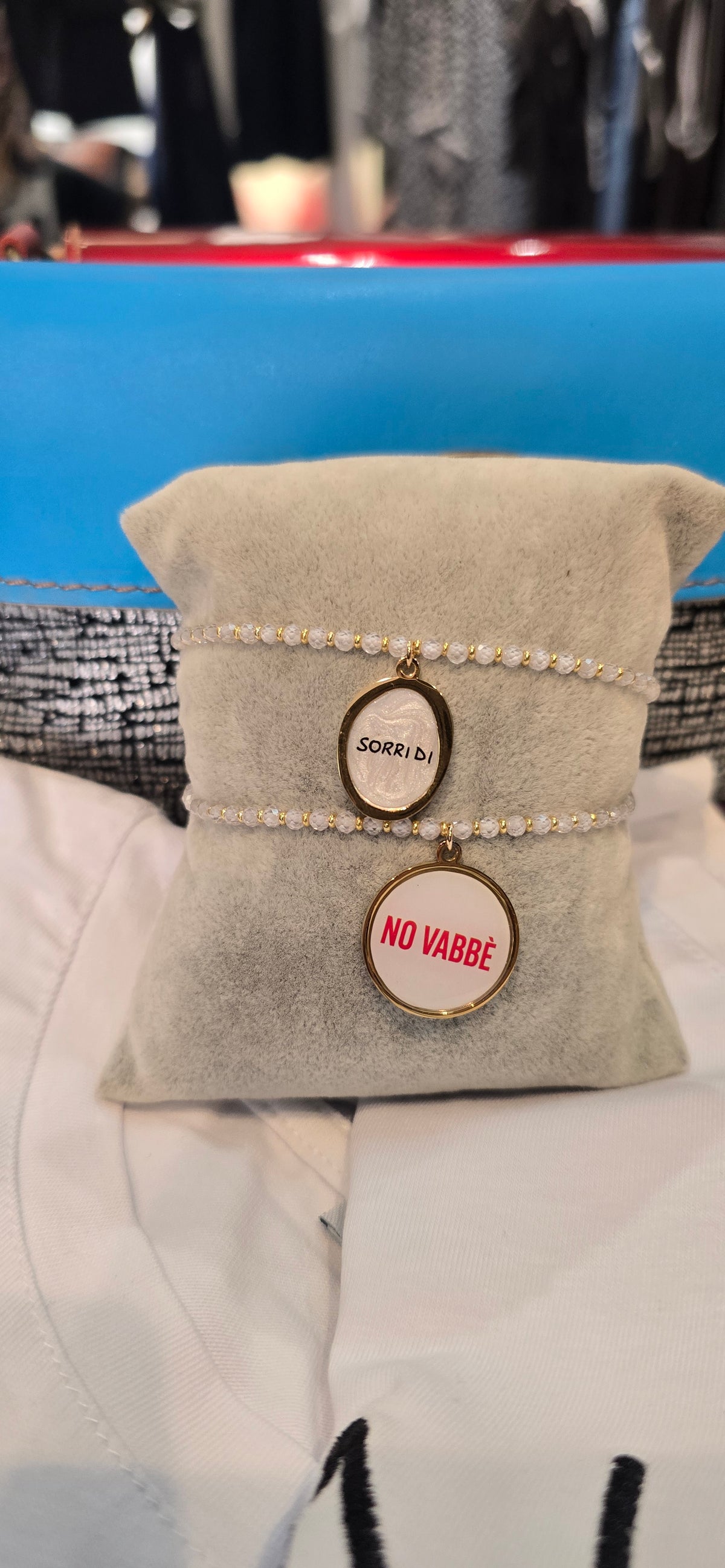 @ Bracciale MOOD cristallini bianco
