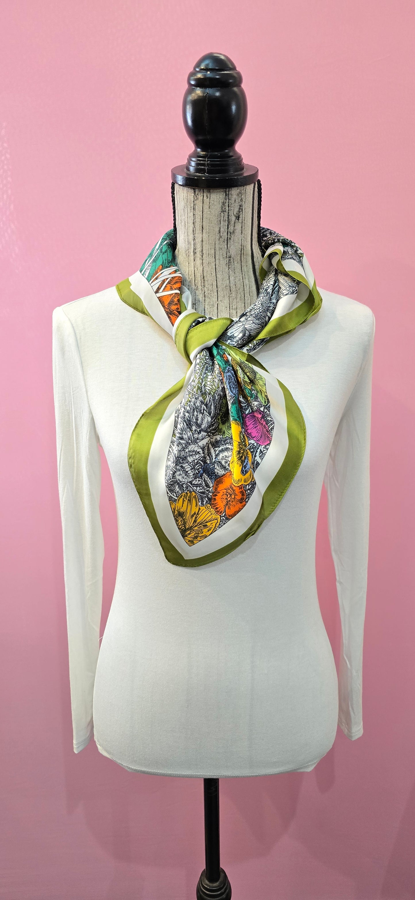 Fazzoletto da collo Il velo di Giada