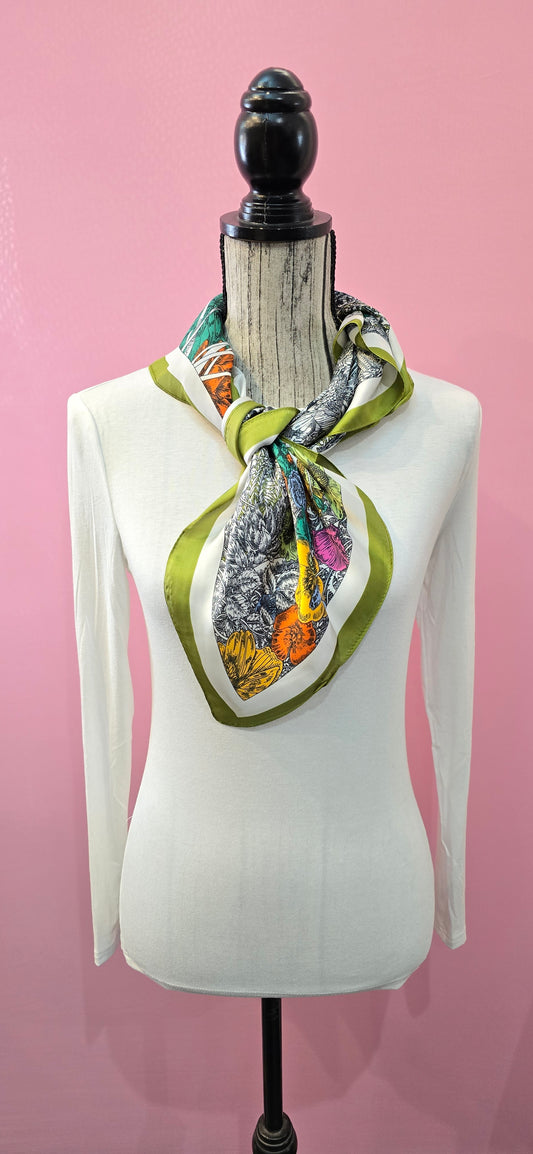 Fazzoletto da collo Il velo di Giada