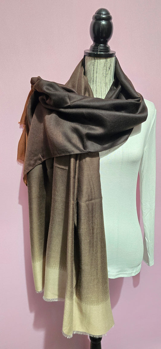 @ foulard sfumature terra