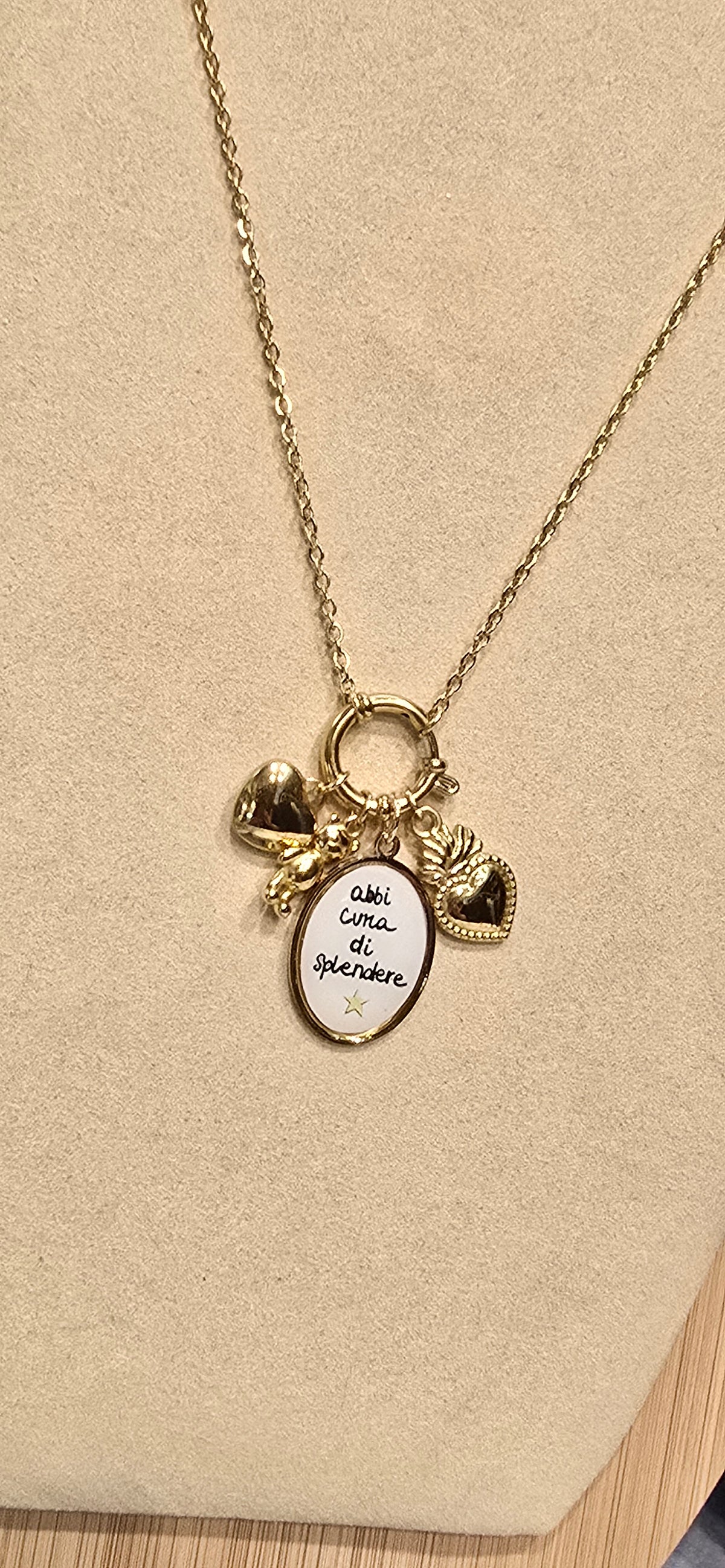 # Collana MOOD la catenella ABBI CURA DI SPLENDERE