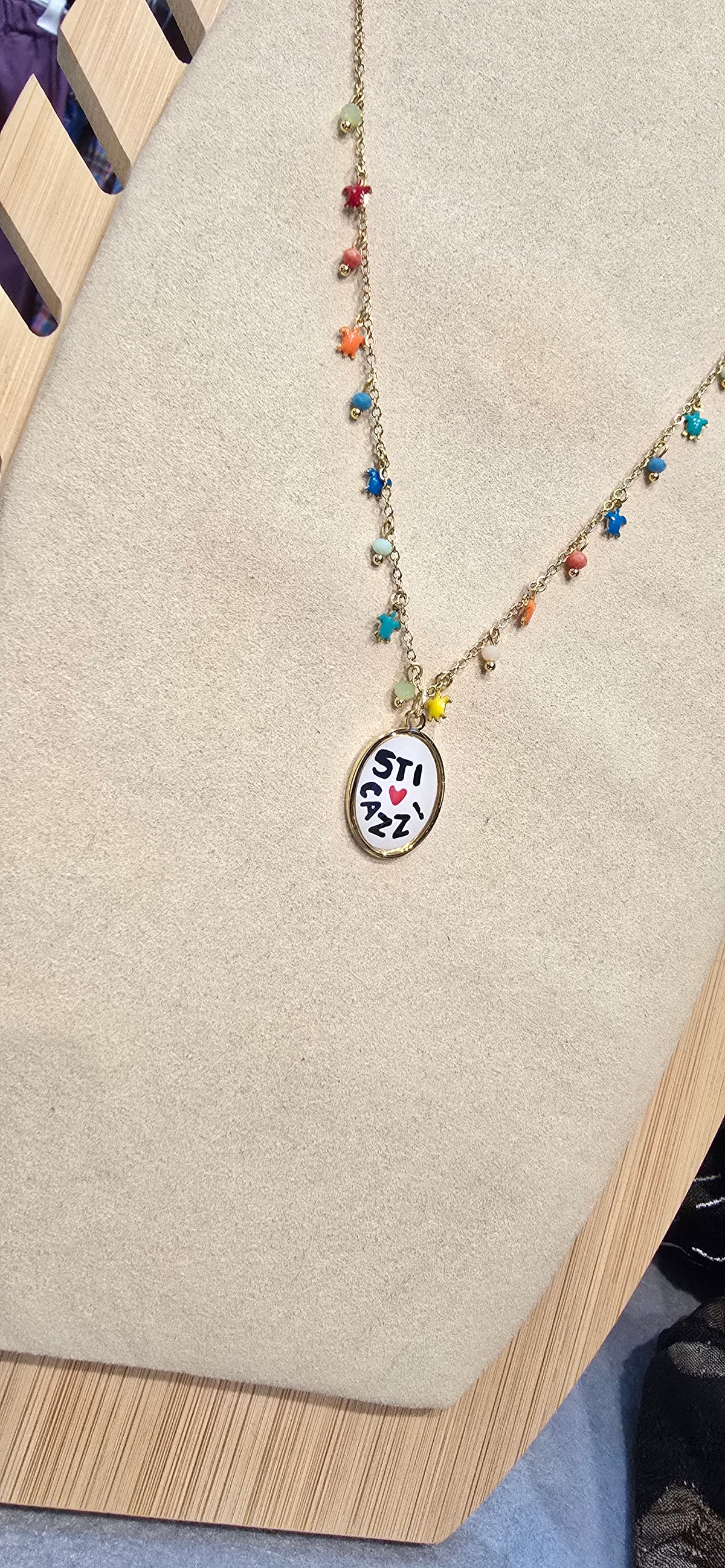 # Collana MOOD ciondolini  multicolor" sti caxxi"