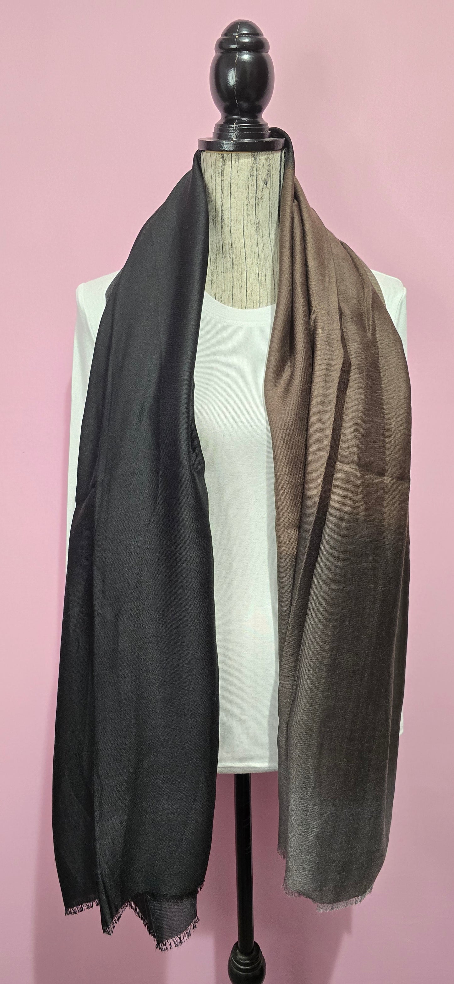 Foulard sfumature nero