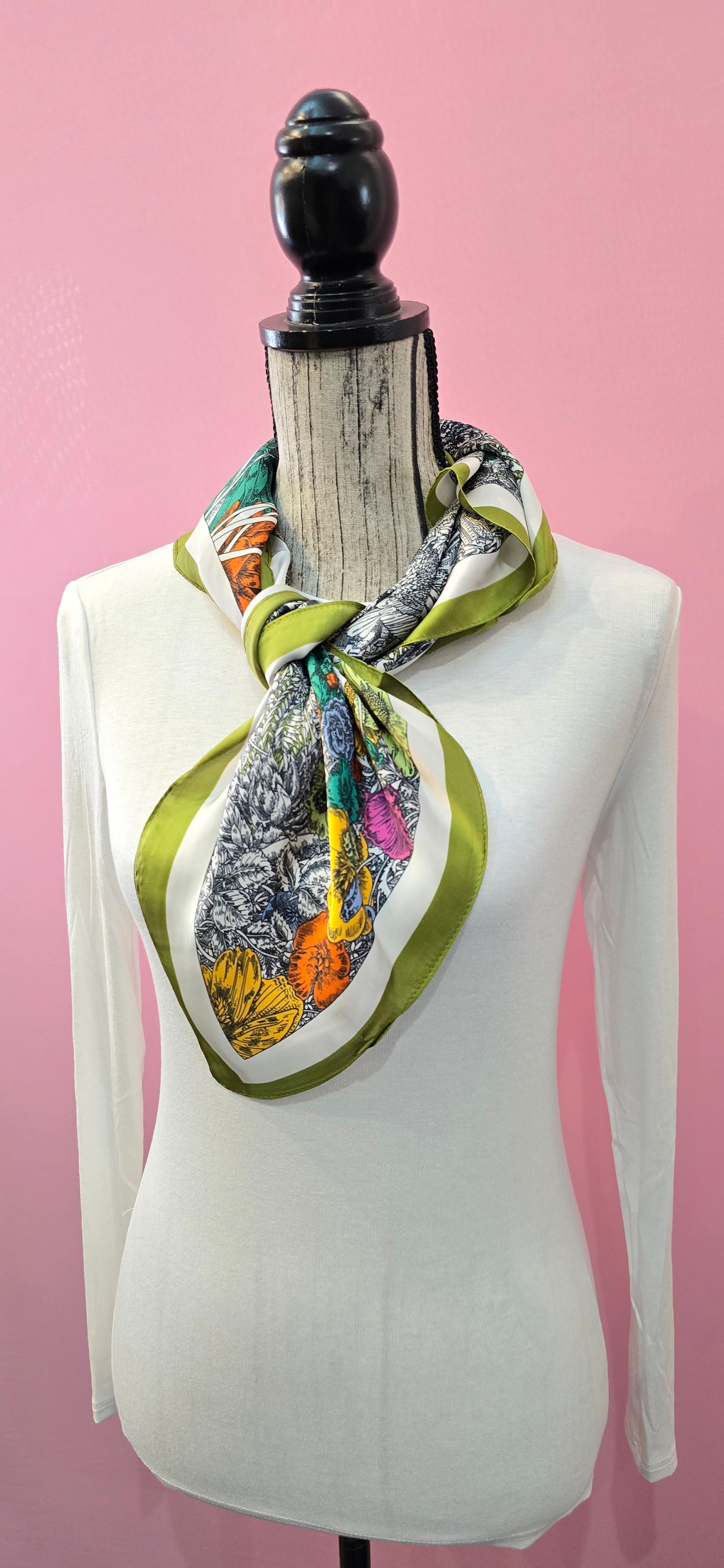 Fazzoletto da collo Il velo di Giada