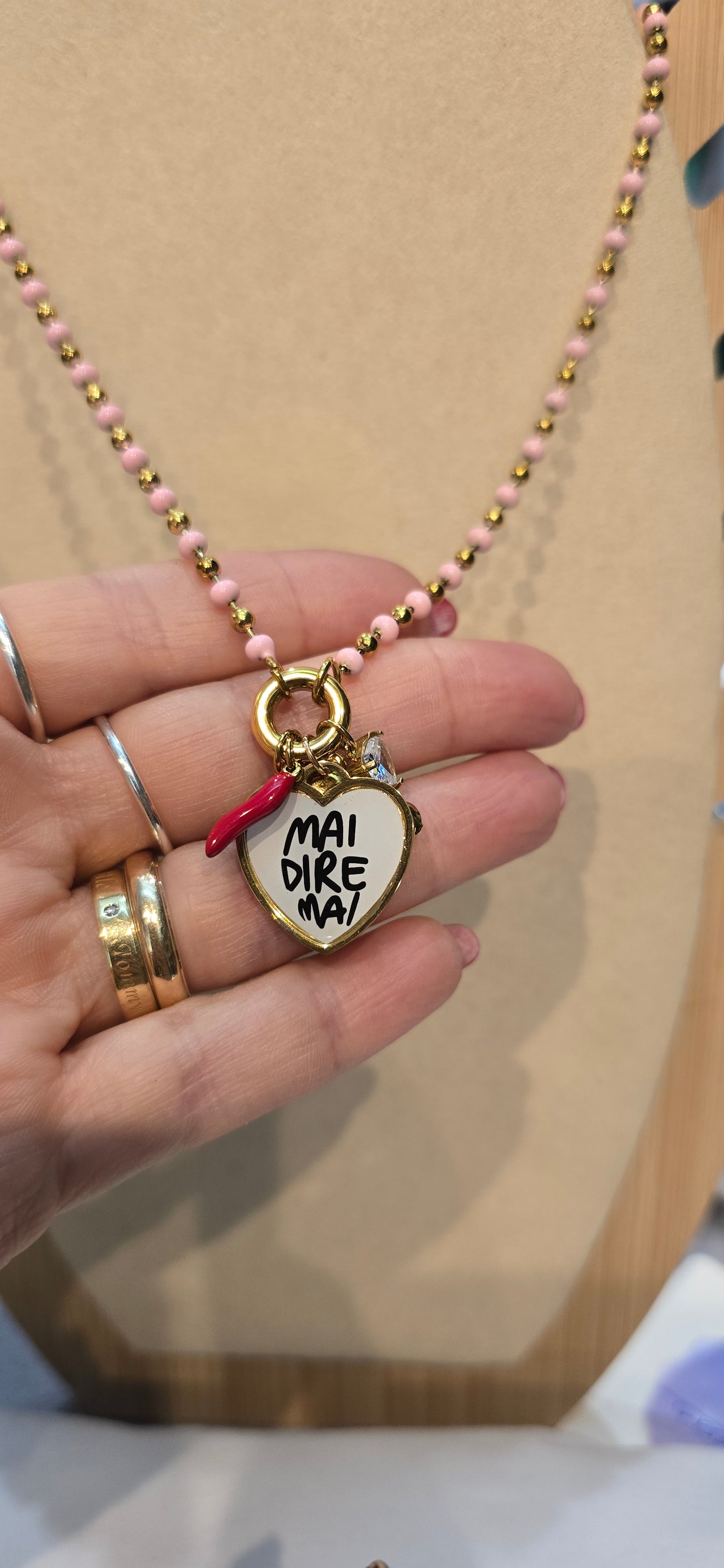 # Collana MOOD pallini"mai dire mai"