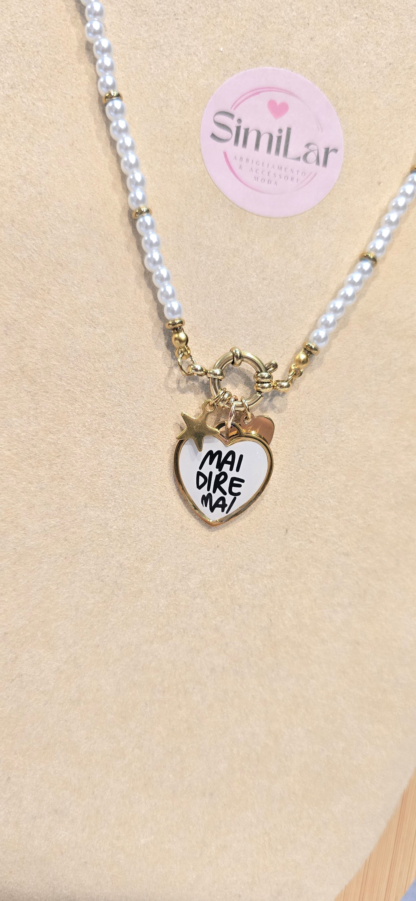 # Collana MOOD pallini"mai dire mai"