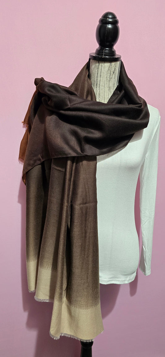 @ foulard sfumature terra