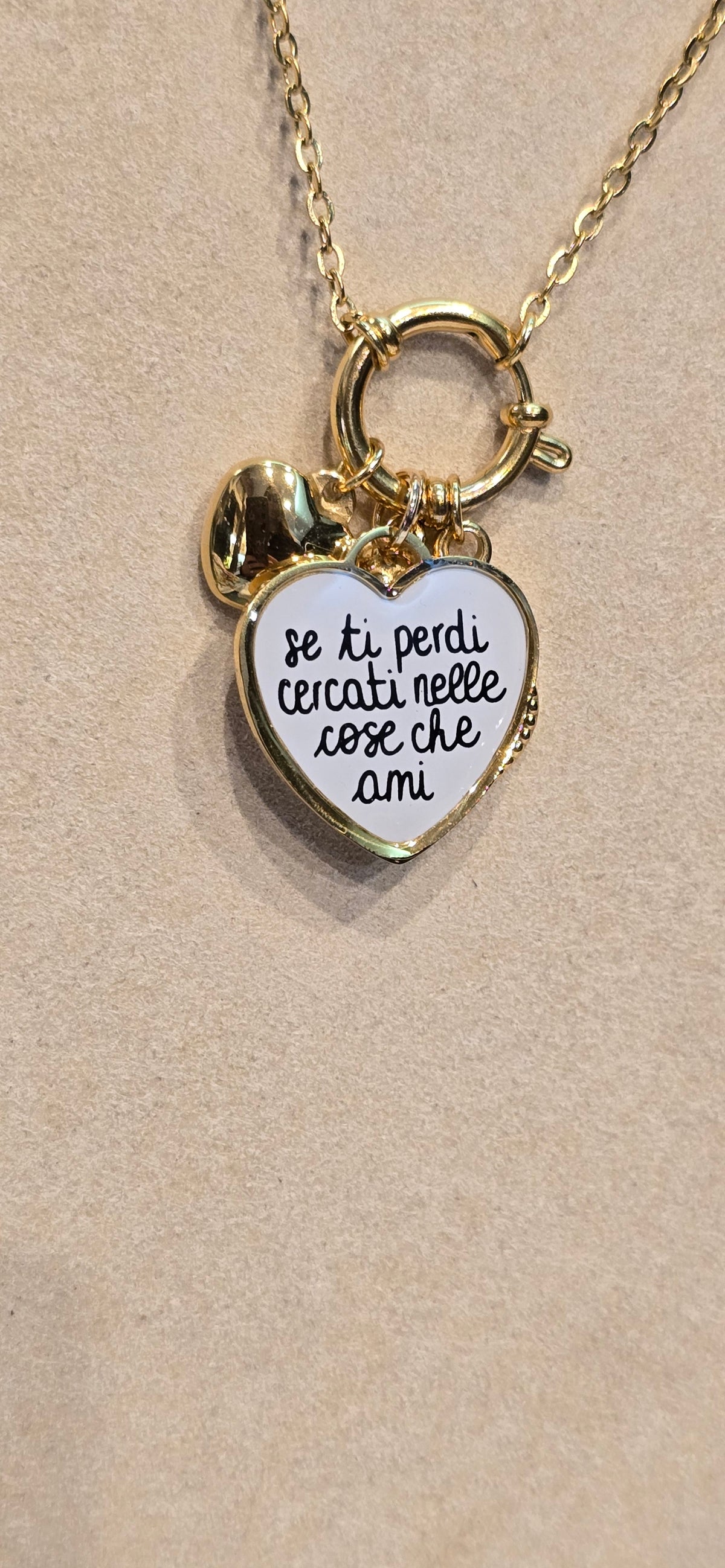 # Collana MOOD la catenella SE TI PERDI