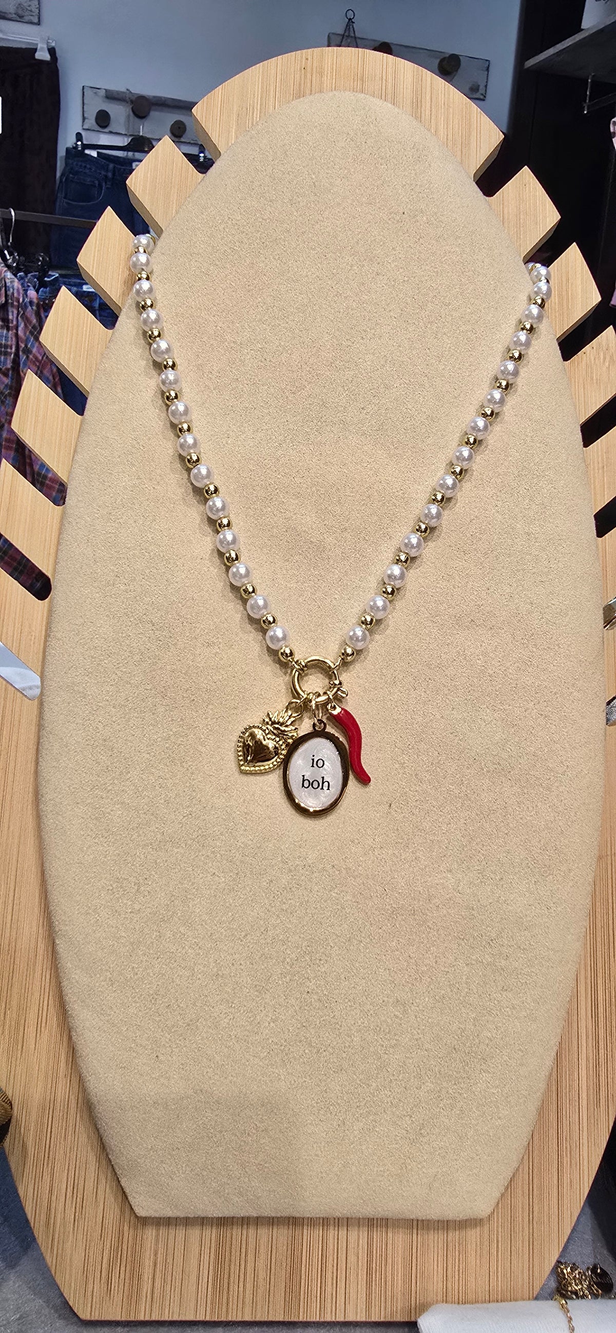 # Collana "MOOD" perle IO BOH