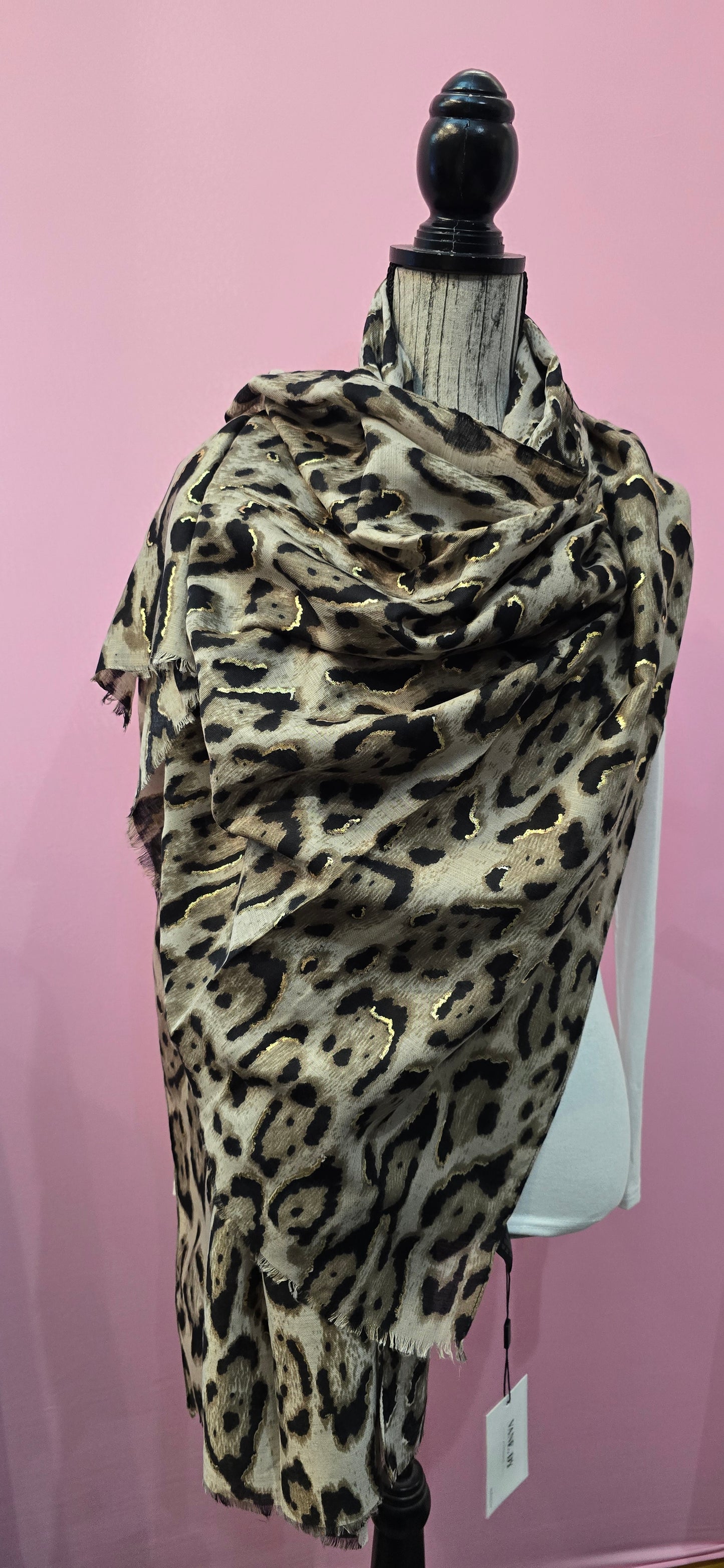 Foulard Sahara tortora