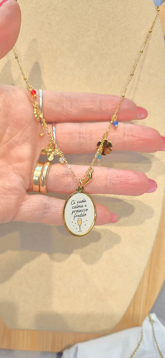 # Collana MOOD ciondolini have" prosecco"
