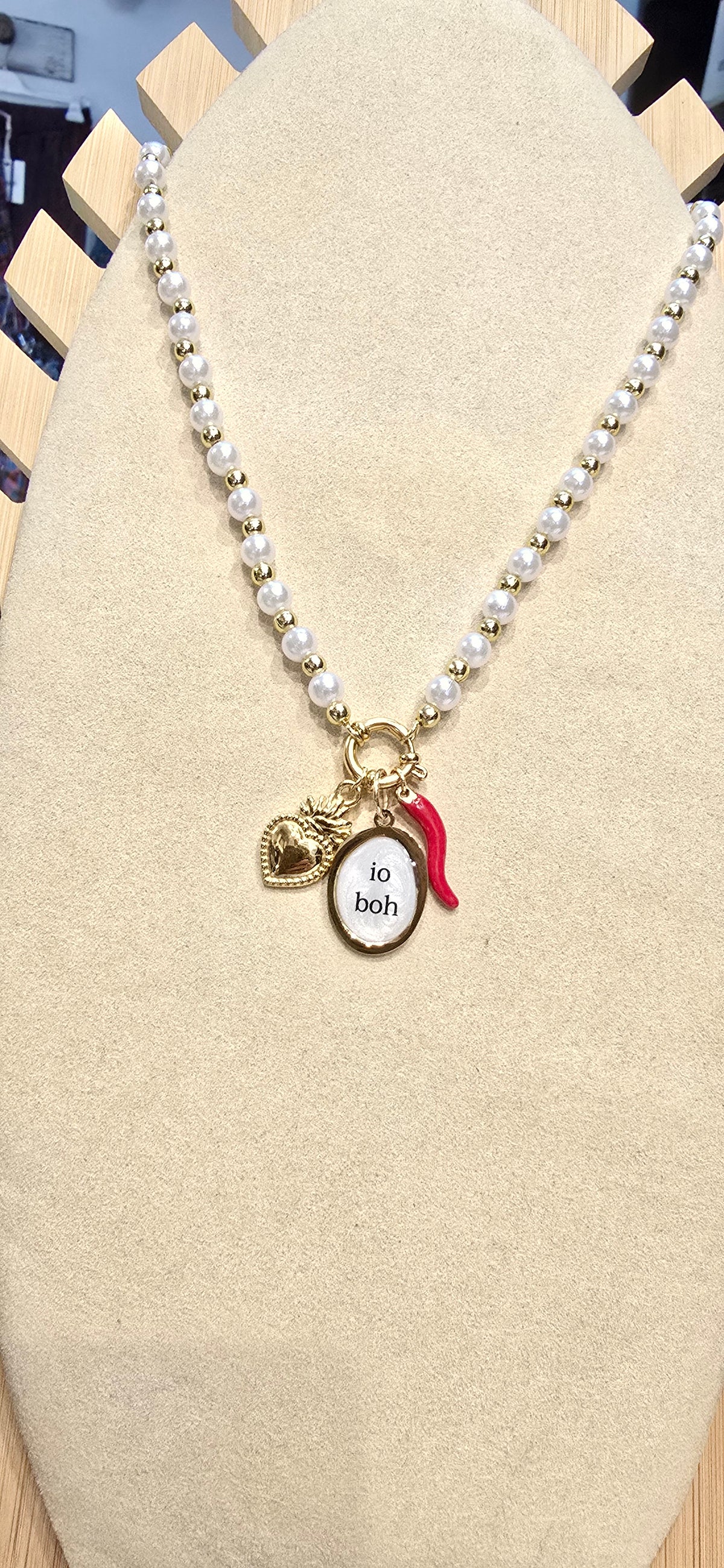 # Collana "MOOD" perle IO BOH