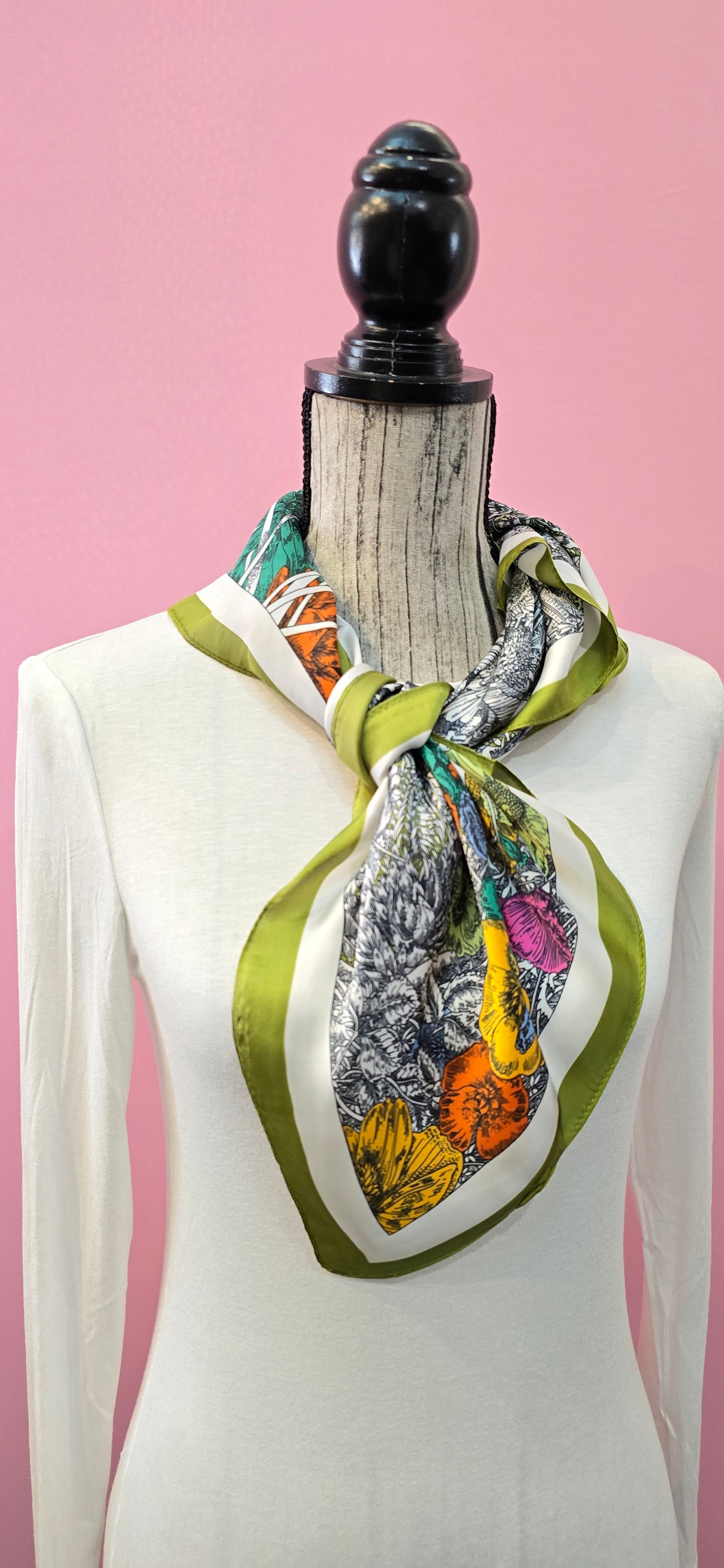 Fazzoletto da collo Il velo di Giada